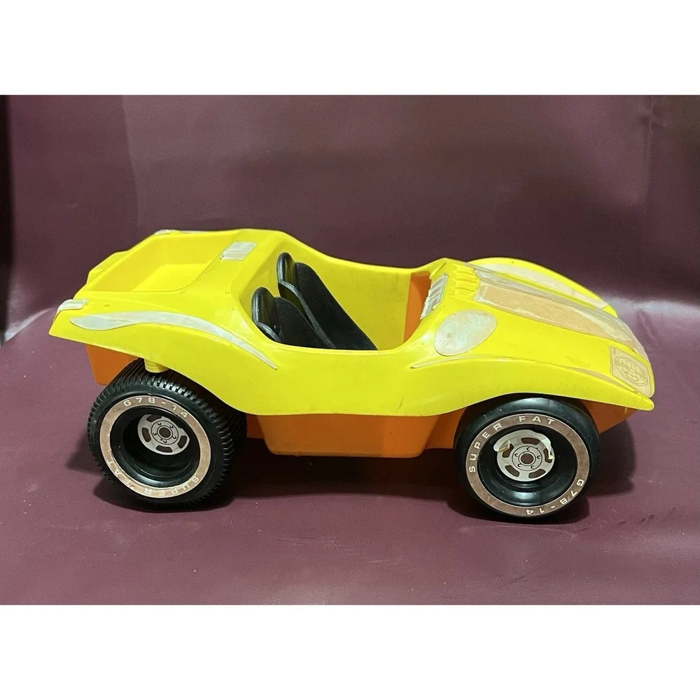 Vintage 1972 Barbie Goin' Camping Breezy Buggy Car Beach Dune Buggy Made In USA‎
